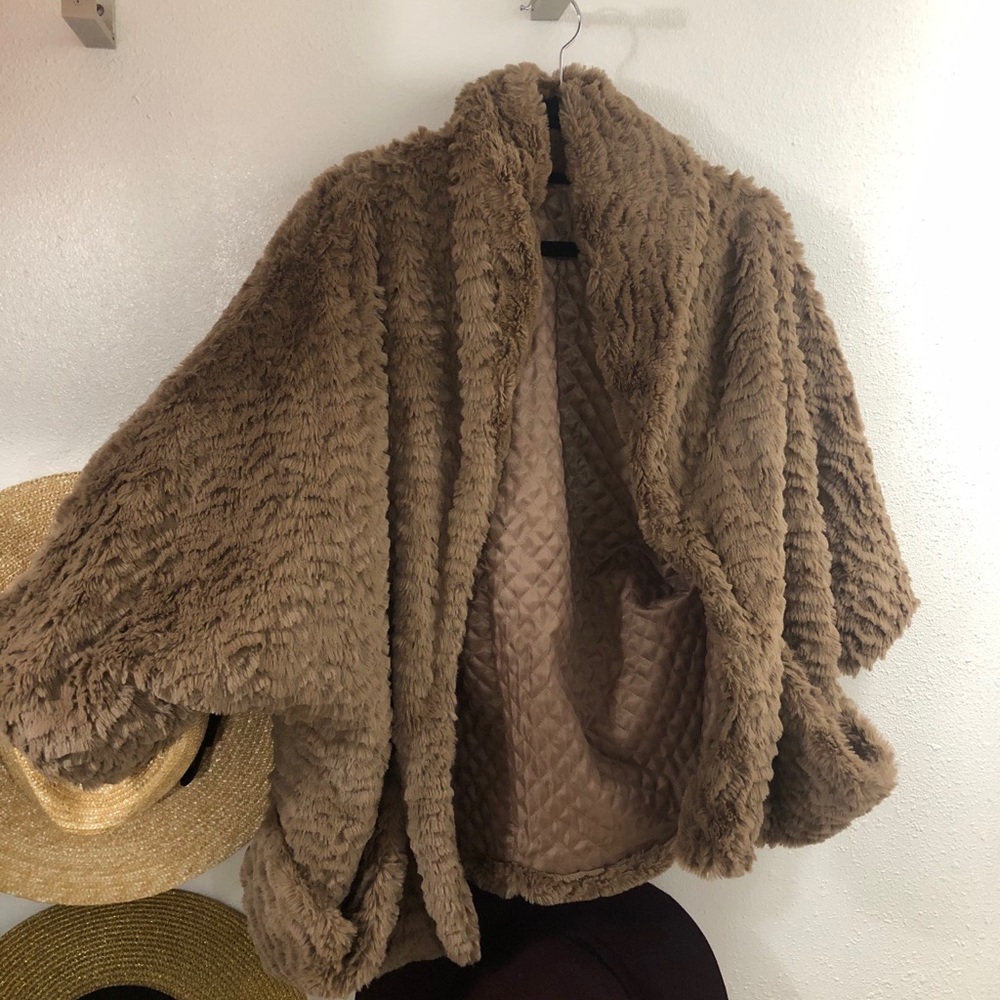 JOLT Faux Fur Topper